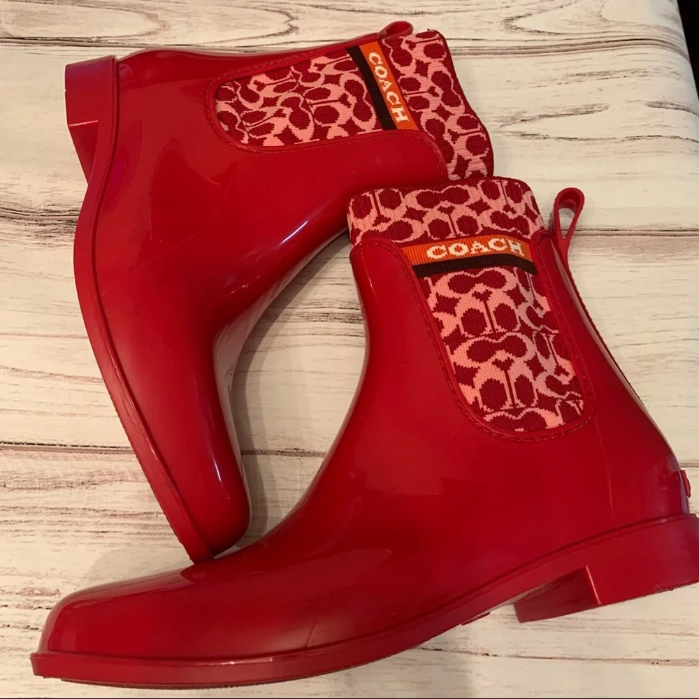 COACH  Rivington Rain Bootie - Picture 8 of 14